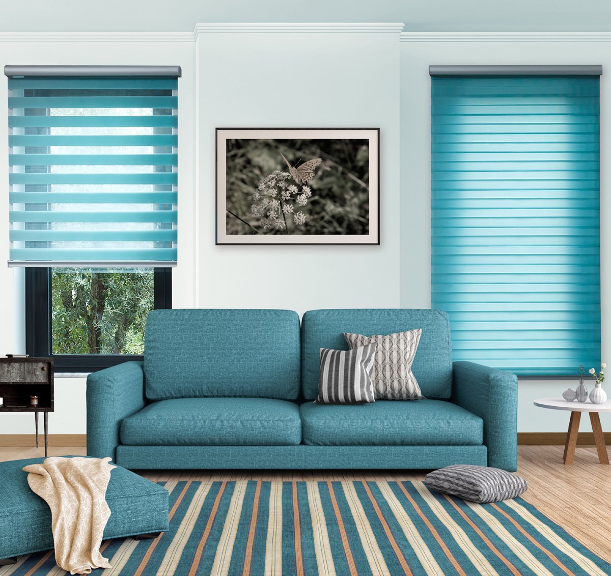 Our Kent Blinds Company fits Tri-Shade Roller Blinds